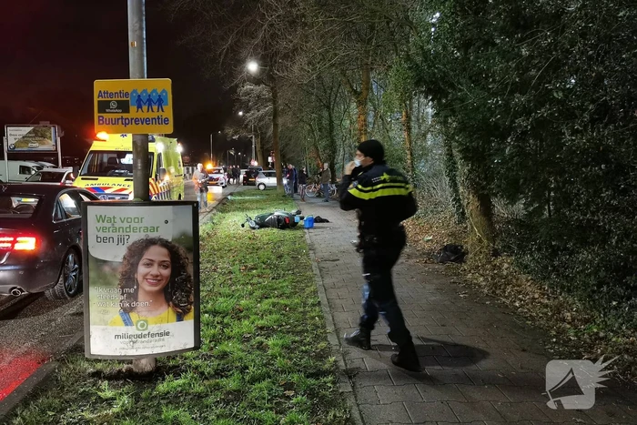 Scooterrijder gewond na eenzijdig ongeval