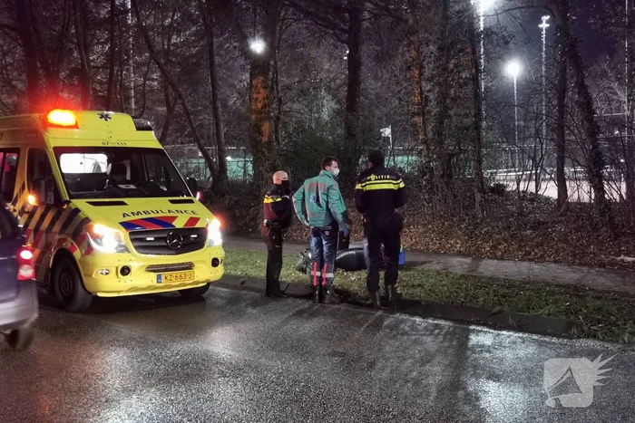 Scooterrijder gewond na eenzijdig ongeval
