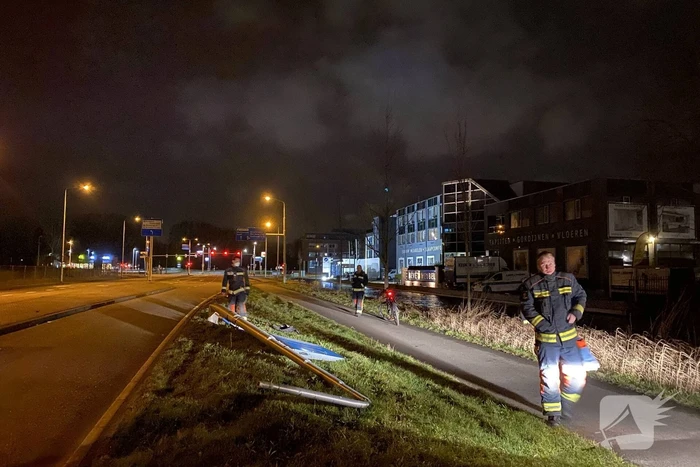 Stormschade blijkt ongeval