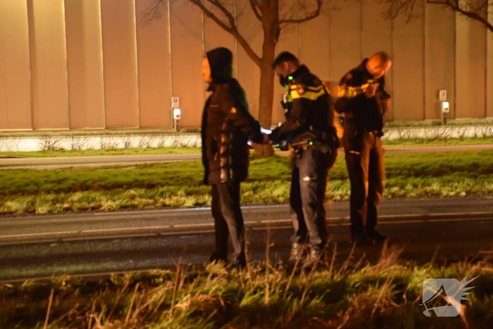 Bestuurder aangehouden na crash tegen boom