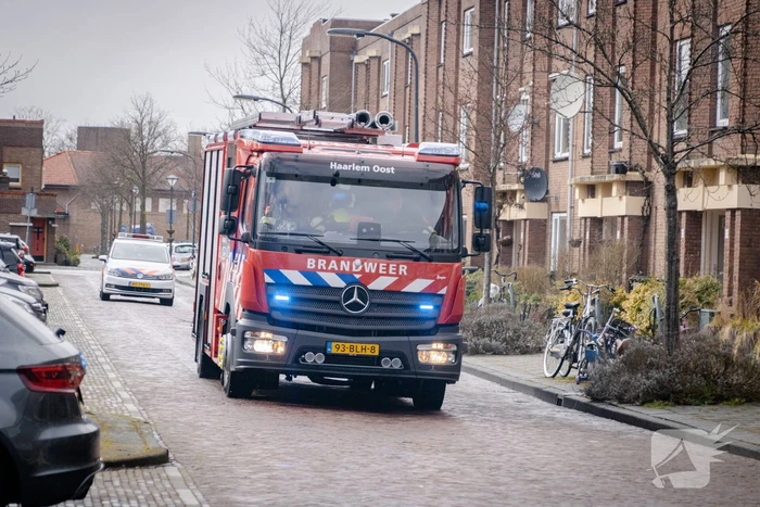 Brand in meterkast van woning