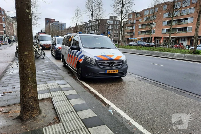 Man aangehouden in Albert Hein