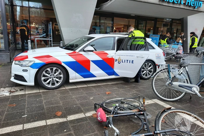Man aangehouden in Albert Hein