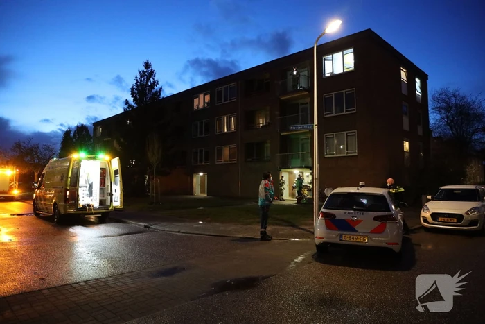 Persoon gewond door koolmonoxide