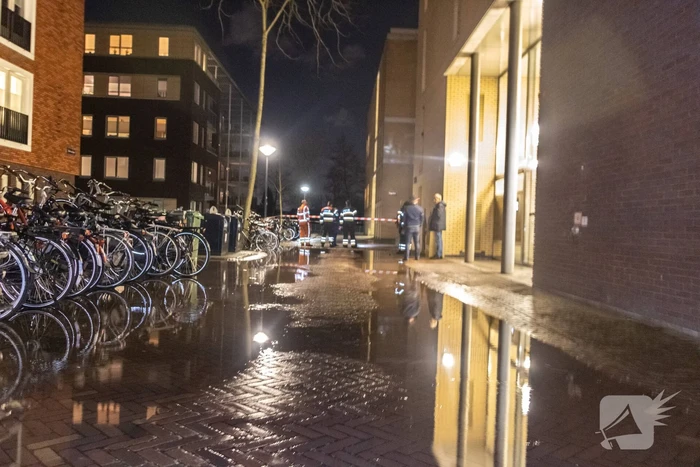Berger botst tegen brandkraan
