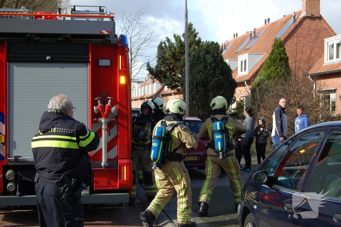 Kortsluiting in lamp veroorzaakt brand