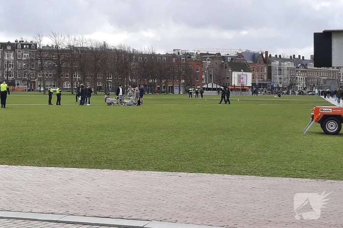 Veel politie op de been voor demonstratie