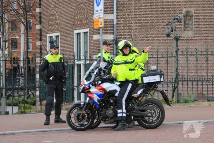 Veel politie op de been voor demonstratie