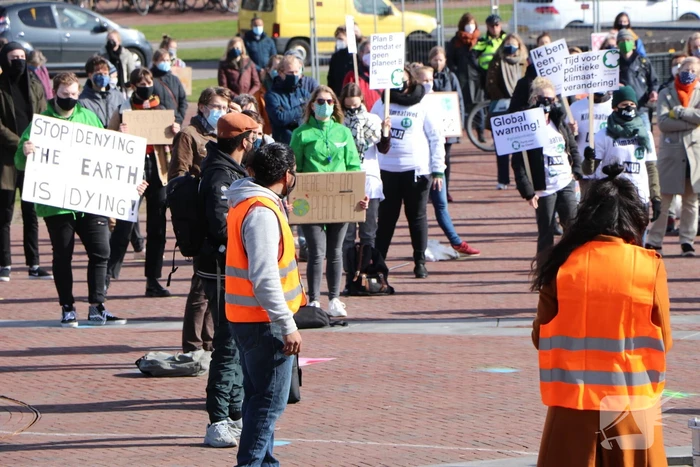 Klimaatdemonstratie trekt veel publiek
