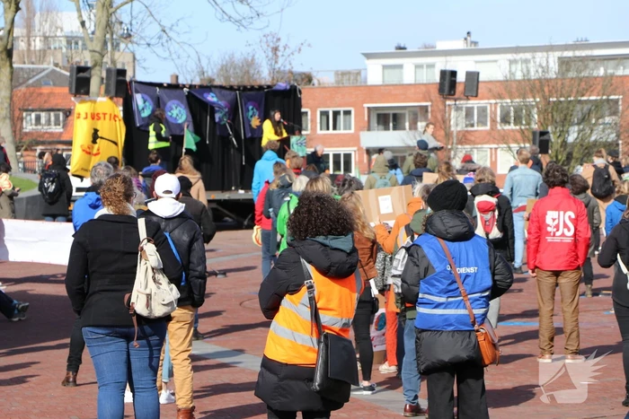 Klimaatdemonstratie trekt veel publiek