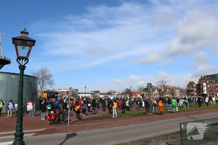 Klimaatdemonstratie trekt veel publiek