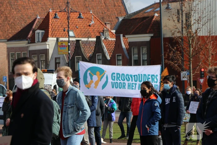 Klimaatdemonstratie trekt veel publiek