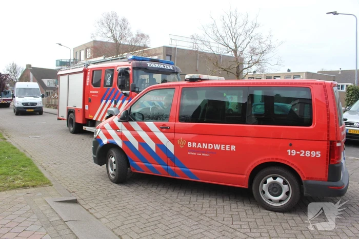 Gasleiding geraakt bij werkzaamheden in seniorencomplex