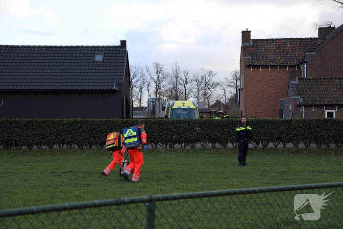 Traumahelikopter ingezet voor incident