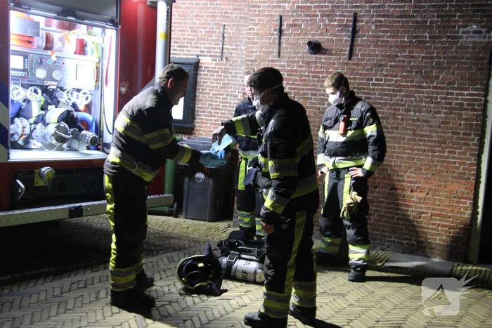 Woning zonder stroom na brand in meterkast