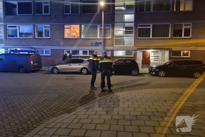Brand op vierde etage van flatgebouw