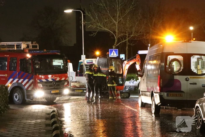 Brandweer doet onderzoek naar gaslucht