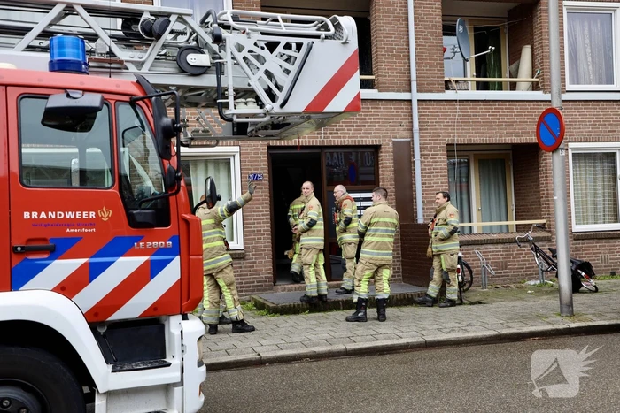 Pan op het vuur zorgt voor rookontwikkeling