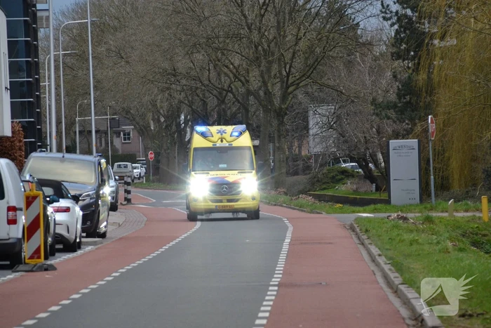 Traumahelikopter landt voor eenzijdig ongeval