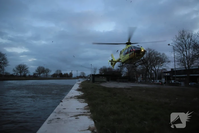 Traumahelikopter landt voor eenzijdig ongeval