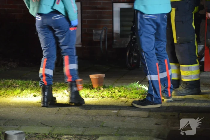 Woningbrand blijkt smeulende bloempot