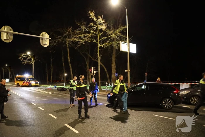 Scooterrijder overleden bij aanrijding met auto