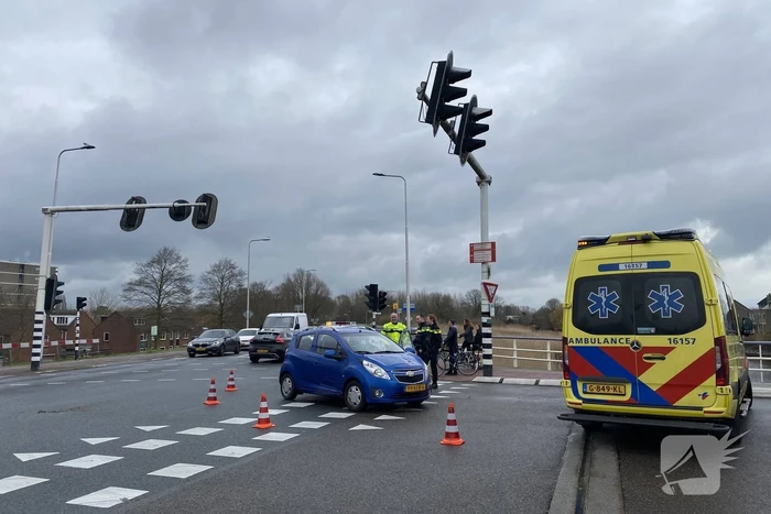 Wielrenner gewond bij aanrijding