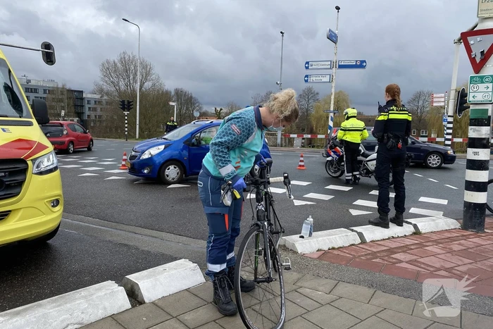 Wielrenner gewond bij aanrijding