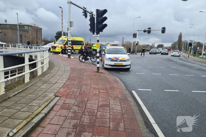 Wielrenner gewond bij aanrijding