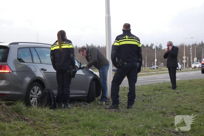 Bestuurders zien elkaar over het hoofd en komen in botsing