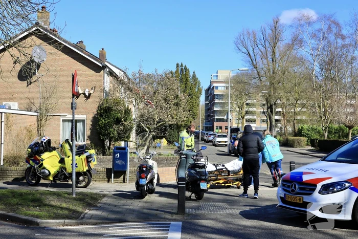 Man op leeftijd botst op voorganger