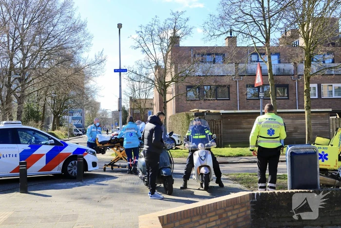 Man op leeftijd botst op voorganger