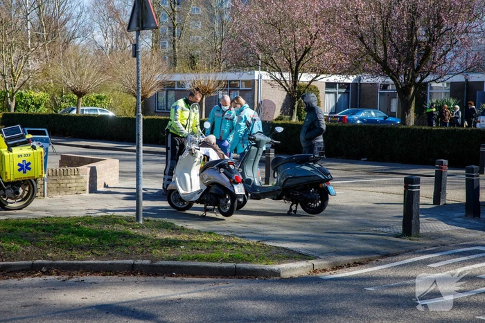 Man op leeftijd botst op voorganger
