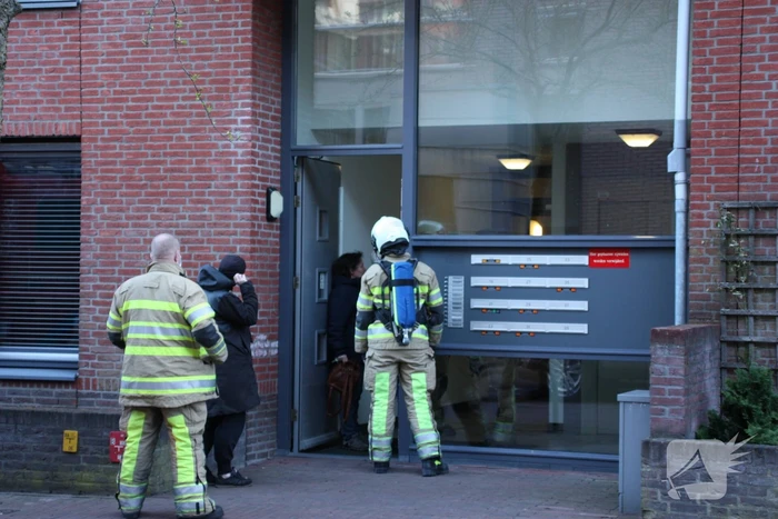 Gaslucht waargenomen in woning