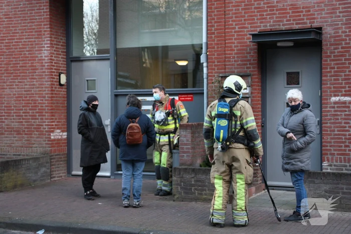 Gaslucht waargenomen in woning