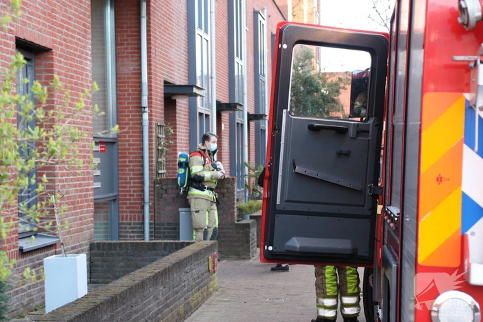 Gaslucht waargenomen in woning