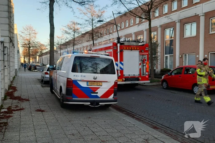 Brand in meterkast van woning