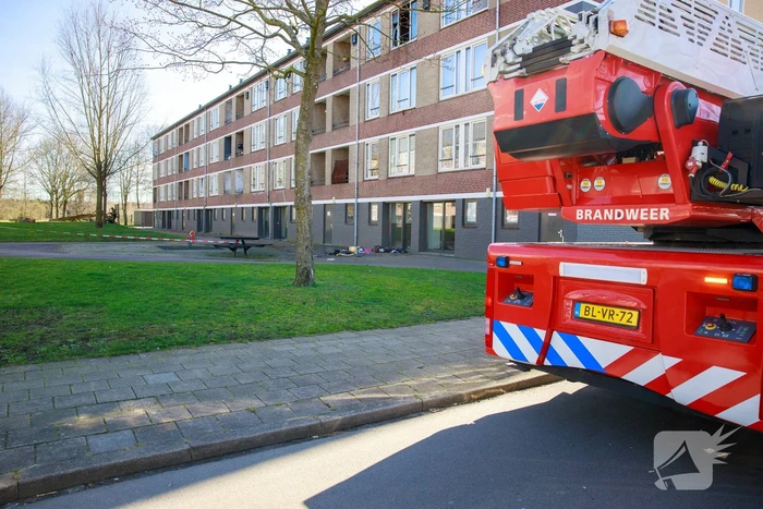 Brand in slaapkamer van flatwoning snel geblust