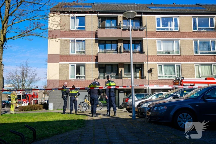 Brand in slaapkamer van flatwoning snel geblust
