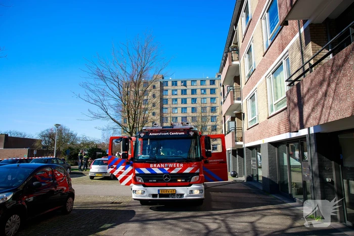 Brand in slaapkamer van flatwoning snel geblust