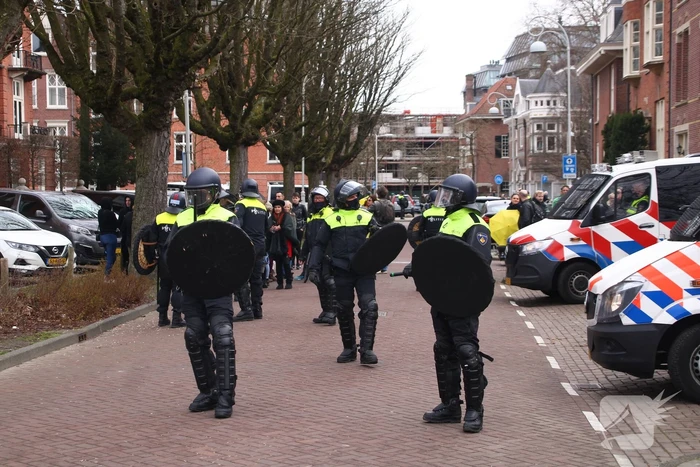 Honderden mensen demonstreren tegen coronamaatregelen