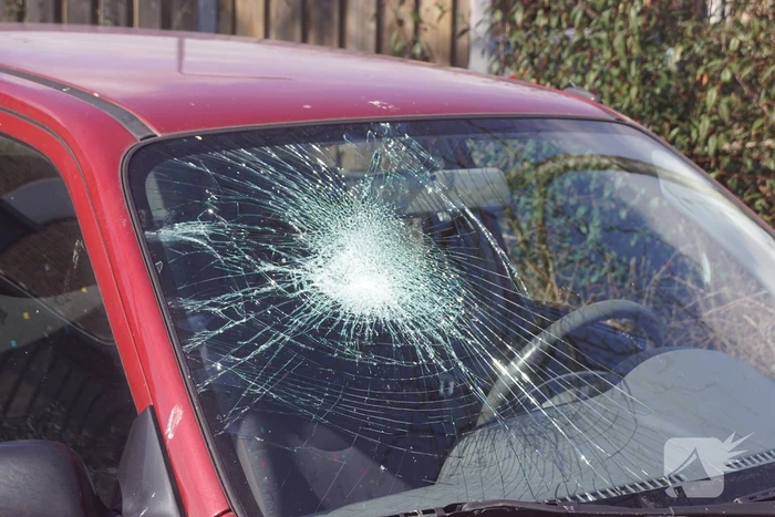 Auto's vernield op parkeerplaats
