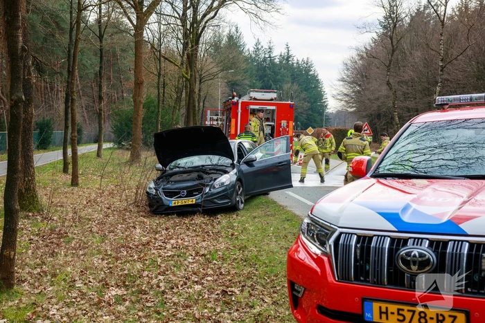 Auto botst op voorganger