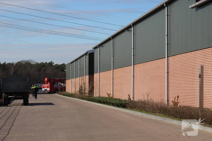 Brand in technische ruimte bedrijfspand