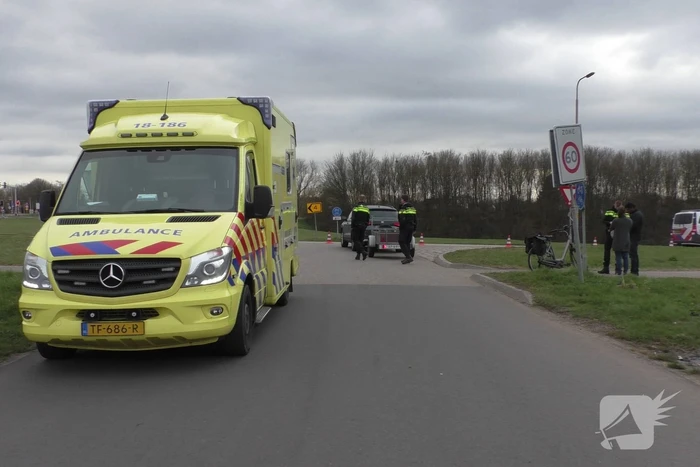 Fietser gewond bij aanrijding