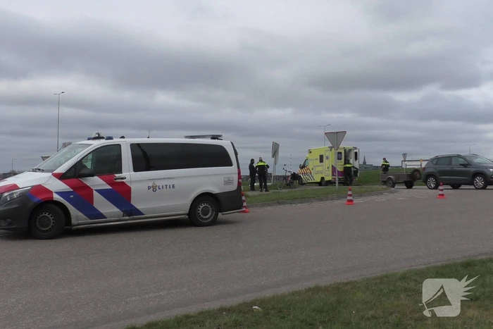 Fietser gewond bij aanrijding