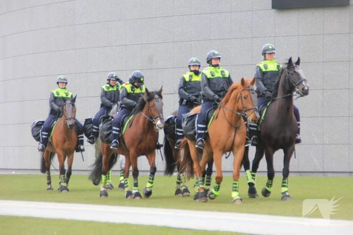 Opnieuw verzamelen demonstranten zich op het Museumplein