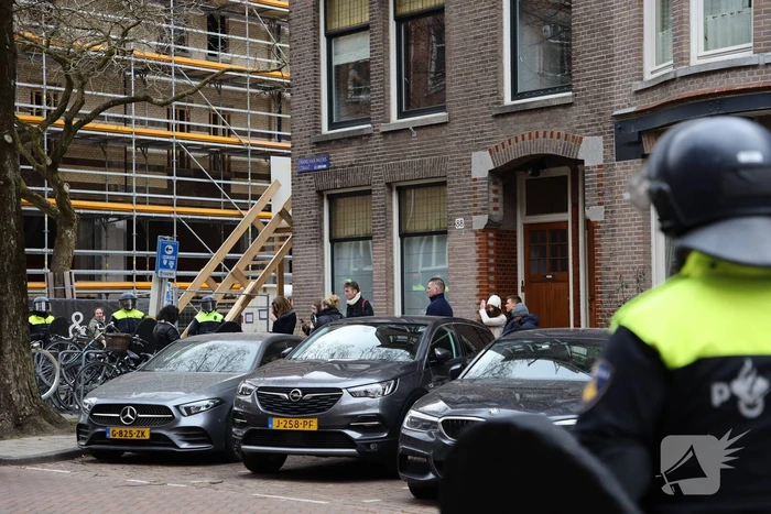Opnieuw verzamelen demonstranten zich op het Museumplein