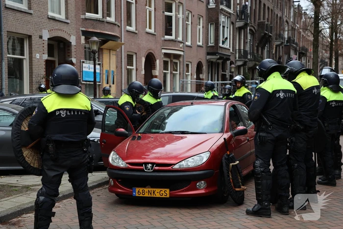 Opnieuw verzamelen demonstranten zich op het Museumplein
