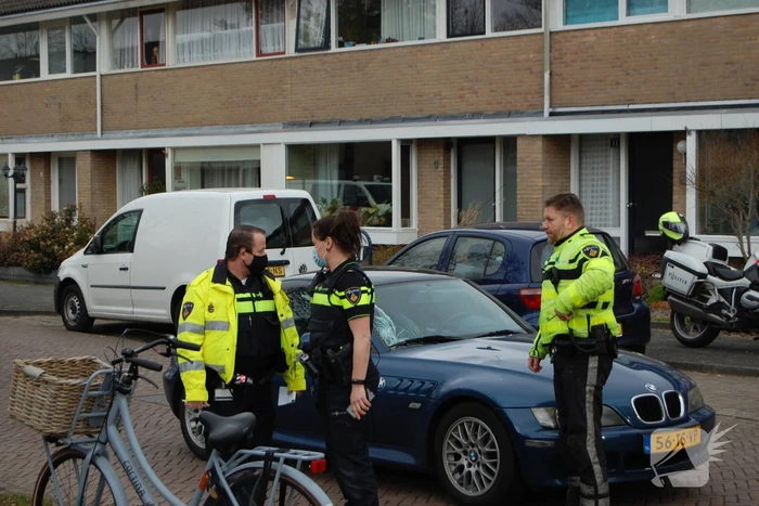 Fietser aangereden door auto